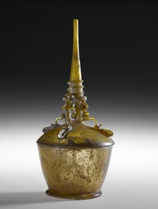 Flaska, c. 1100-talet (glas) av Islamic School