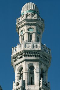 Detalj av en minaret (foto) av Islamic School