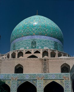 Utsikt över Shah-moskén (även känd som Imam-moskén) av Islamic School