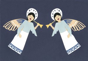 Cherubs, 2014 (klippt papper)