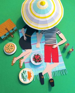 Picknick i parken, 2016 (papper)