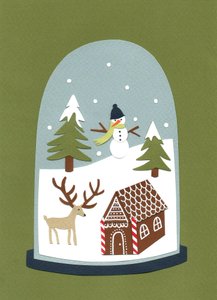Snowglobe, 2014 (klippt papper)