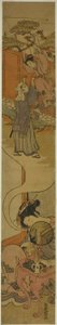 Courtesan Dreaming of Eloping av Isoda Koryusai