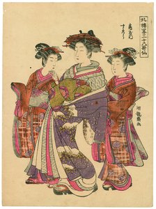 Sugawara från Tsuruya av Isoda Koryusai