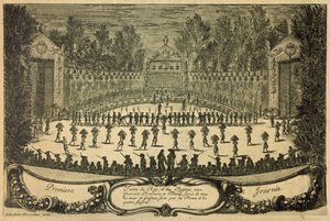 Festligheter i Versailles av Israel Sylvestre