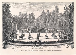 Moliere in God Pan, Illustration av "Les Plaisirs de l