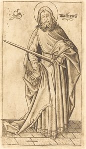 Saint Paul eller Saint Matthew, ca. 14701480. av Israhel van Meckenem