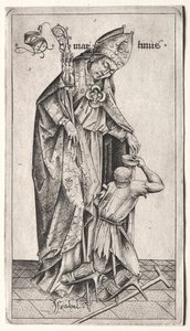 St Martin. av Israhel van Meckenem