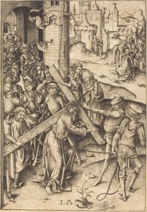 Korsets bärande, ca. 1480. av Israhel van Meckenem