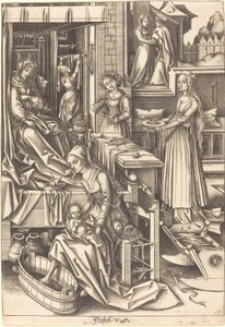 Jungfruns födelse, ca. 14901500.