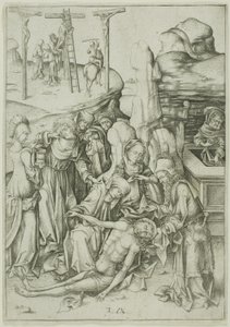Klagovisan av Israhel van Meckenem the younger