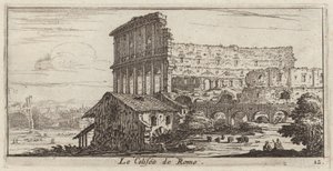 Colosseum i Rom av Israël Silvestre