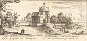 Grottan av Meudon av Israël Silvestre