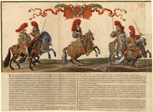 Grand Cavalcade Given i Paris 1662, 1670.