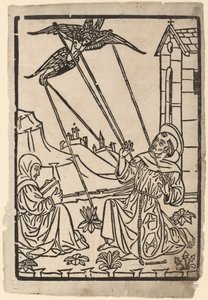 Saint Francis tar emot Stigmata