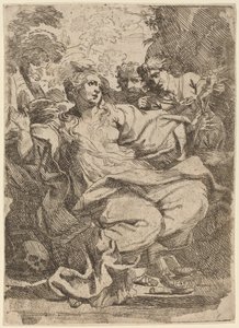 Magdalena av Italian 17th Century