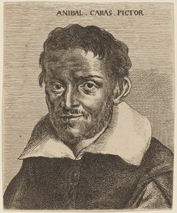 Annibale Carracci av Italian 18th Century