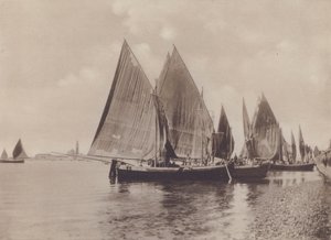 Fiskebåtar (s/v foto) av Italian Photographer