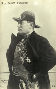 Benito Mussolini av Italian Photographer