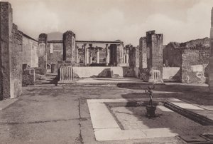 Casa Del Fauno Danzante, House of the Dancing Faun (s/v foto) av Italian Photographer