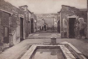 Casa Del Poeta Tragico, House of the Tragic Poet (s/v foto) av Italian Photographer