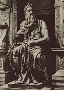 Kyrkan S Pietro in Vincoli, Moses av Michelangelo av Italian Photographer