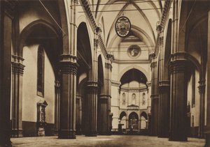 Firenze / Florens: Duomo interiör (s/v foto) av Italian Photographer