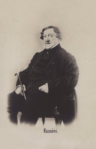 Gioachino Rossini, italiensk kompositör av Italian Photographer