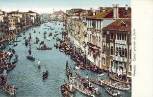 Canal Grande, Venedig av Italian Photographer