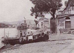 Italien: Rapallo, hamnen (s/v foto)