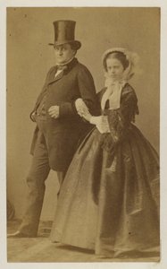 Maria Pia av Savojen, dotter till kung Victor Emmanuel II av Italien och drottning gemål av kung Luis I av Portugal (s/v foto) av Italian Photographer