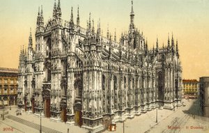 Milano, Italien, katedralen av Italian Photographer