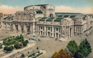 Milano / Milano: Stazione Centrale (färgfoto) av Italian Photographer