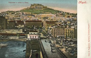Neapel, Italien, Panorama, Castel S Elmo av Italian Photographer