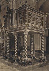 Neapel: Ravello, Duomo, Predikstol (s/v foto) av Italian Photographer