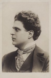 Pietro Mascagni, italiensk kompositör av Italian Photographer