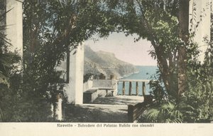 Ravello, Italien, Belvedere av Palazzo Rufolo av Italian Photographer