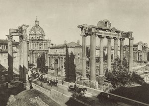 Forum Romanum med de nya utgrävningarna av Italian Photographer