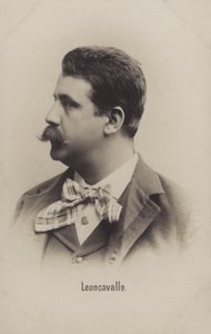 Ruggero Leoncavallo, italiensk kompositör av Italian Photographer