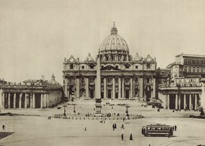 Peterskyrkan, Fasad av Italian Photographer