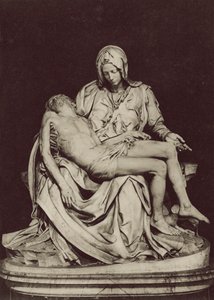 Peterskyrkan i Vatikanen, Pietan (Michelangelo) av Italian Photographer