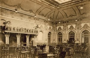 San Remo, Casino Municipale, Winter Garden (s/v foto) av Italian Photographer