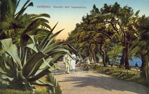 San Remo, Italien, Giardini Del Imperatrice av Italian Photographer