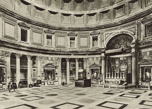 Pantheon, inuti av Italian Photographer