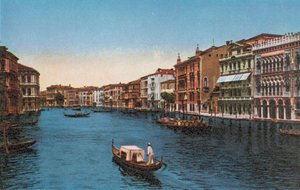 Venedig/Venice: Canal Grande vid Ca