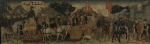 A Triumph, c.1450 (tempera på panel) av Italian School