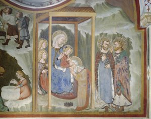 Tillbedjan av Magi, Kapell av Vår Fru av Italian School