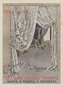 Och Frette  C (färglitografi) av Italian School