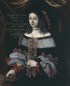 Angela Adorni, Prioress of the Pious House of Spinsters av Italian School