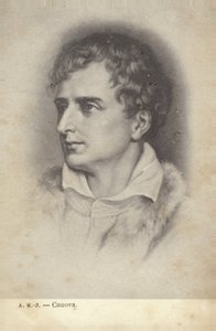 Antonio Canova, italiensk skulptör (litografi) av Italian School